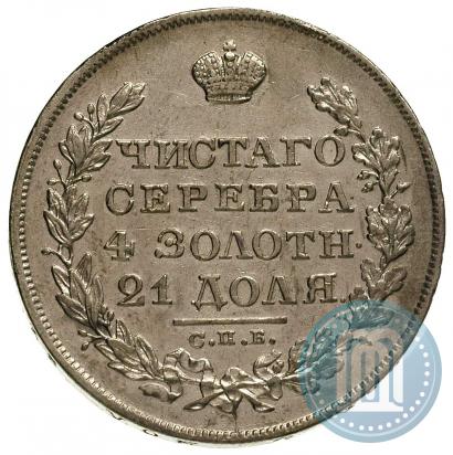 Picture 1 rouble 1829 year СПБ-НГ 