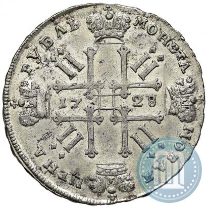 Фото 1 рубль 1728 года  "Тип 1728"
