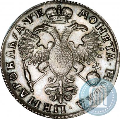 Picture 1 rouble 1720 year  "Portrait in armour"