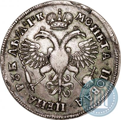 Фото 1 рубль 1720 года OK "Портрет в латах"