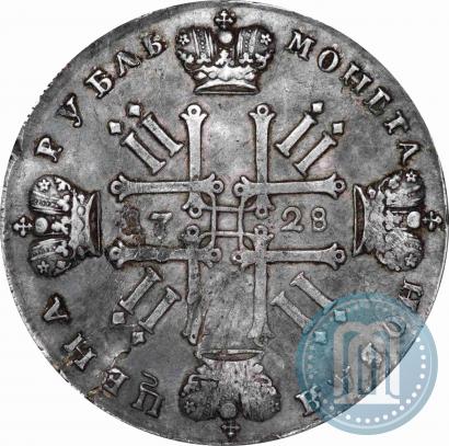Picture 1 rouble 1728 year  "Type of 1728"