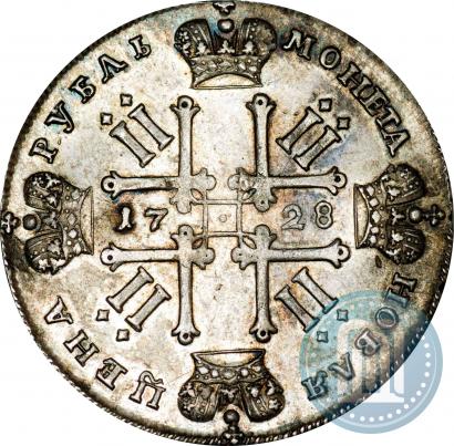 Picture 1 rouble 1728 year  "Type of 1728"
