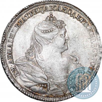 Фото Полтина 1737 года  "Московский тип"