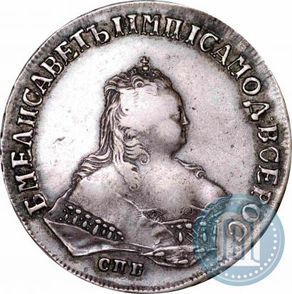 Picture 1 rouble 1749 year СПБ 