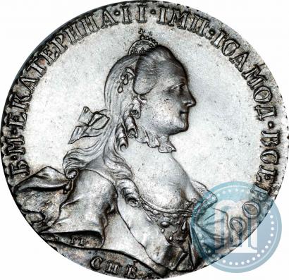 Picture 1 rouble 1763 year СПБ-ЯI 