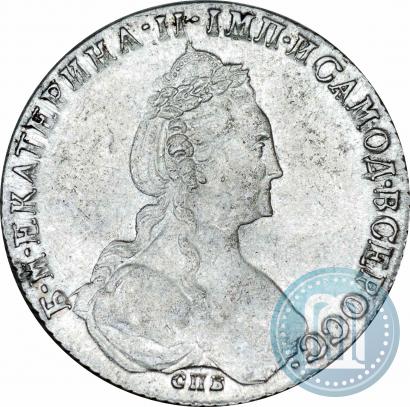 Picture 1 rouble 1780 year СПБ-ИЗ 