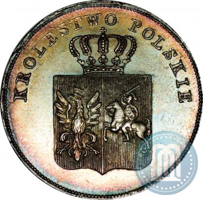 Picture 5 złotych 1831 year KG "Polish uprising"