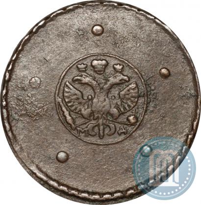 Фото 5 копеек 1724 года МД 
