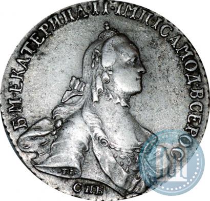 Фото Полтина 1762 года СПБ-НК 