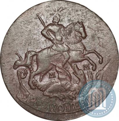 Фото 2 копейки 1766 года ММ 