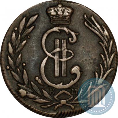 Picture 1 kopeck 1776 year КМ 