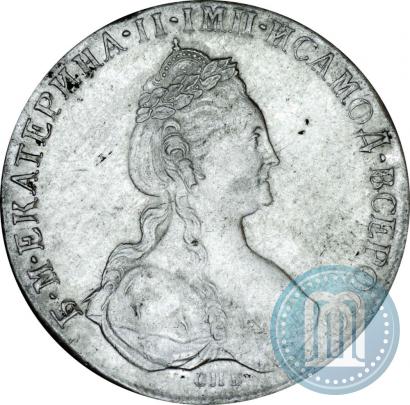 Фото 1 рубль 1780 года СПБ-ИЗ 