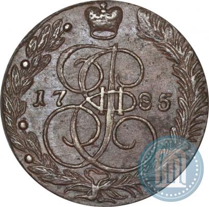 Picture 5 kopecks 1785 year ЕМ 