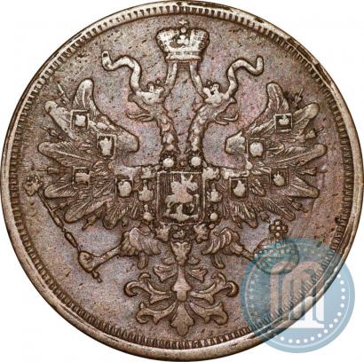 Фото 5 копеек 1864 года ЕМ 