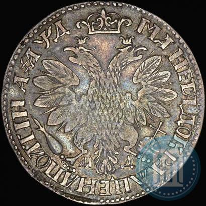 Фото Полтина 1704 года МД "Портрет работы Ф. Алексеева"