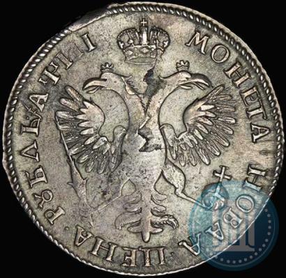 Picture 1 rouble 1718 year OK-L 