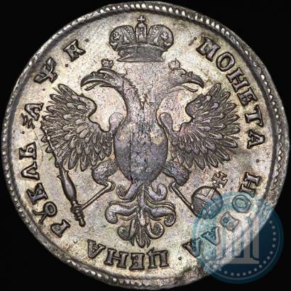 Фото 1 рубль 1720 года OK "Портрет в латах"