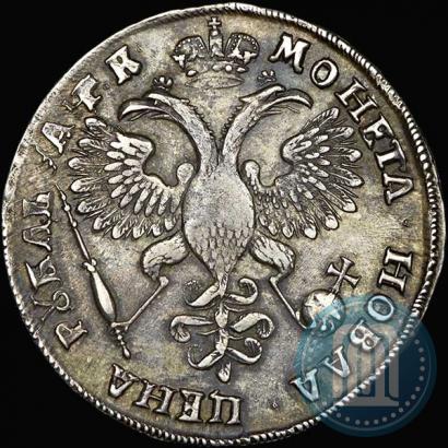 Picture 1 rouble 1720 year OK "Portrait in armour"