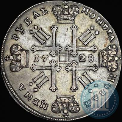 Фото 1 рубль 1728 года  "Тип 1728"