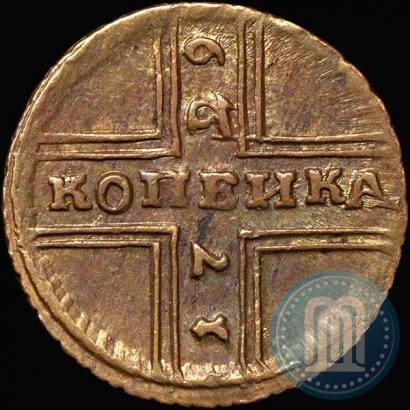 Фото 1 копейка 1729 года МОСКВА 