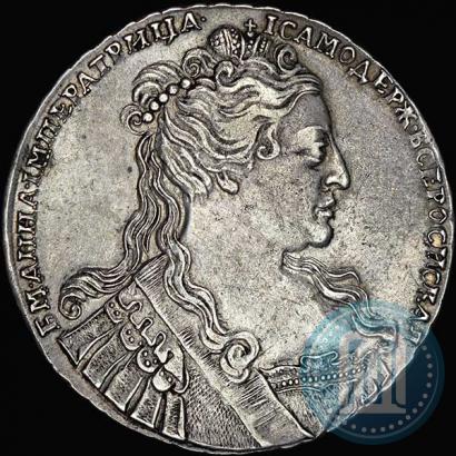 Фото 1 рубль 1734 года  "Тип 1734 года"