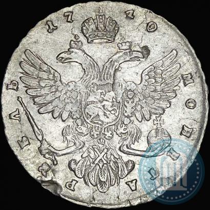 Picture 1 rouble 1740 year  "Moscow type"
