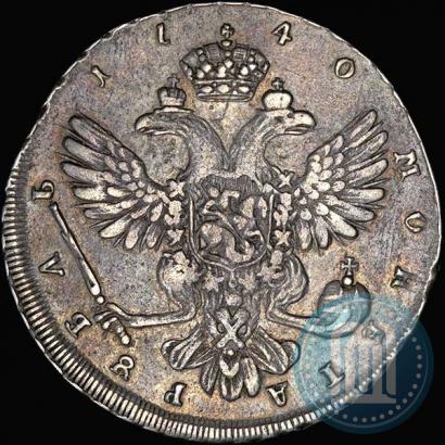 Picture 1 rouble 1740 year СПБ "Petersburg type"