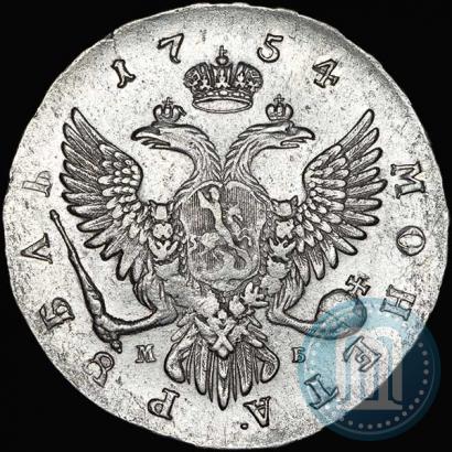 Picture 1 rouble 1754 year ММД-МБ 