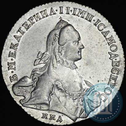 Фото 1 рубль 1762 года ММД-ДМ 