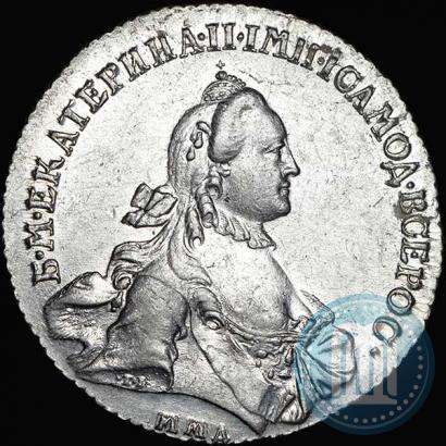 Picture 1 rouble 1764 year СПБ-СА 