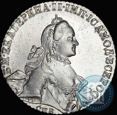 Picture 1 rouble 1764 year СПБ-ЯI 