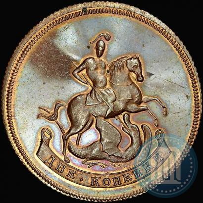 Picture 2 kopecks 1765 year  