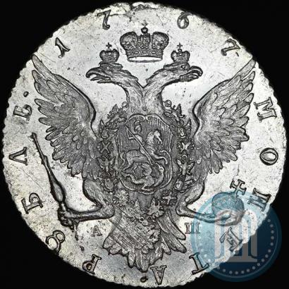 Picture 1 rouble 1767 year СПБ-АШ 