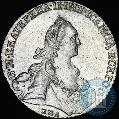 Фото 1 рубль 1768 года ММД-EI 