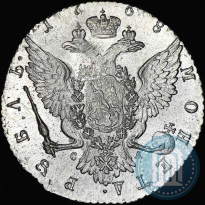 Picture 1 rouble 1768 year СПБ-СА 