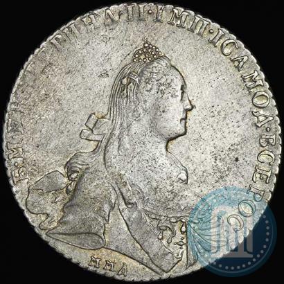 Фото 1 рубль 1770 года ММД-ДМ 