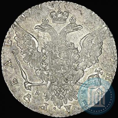Фото 1 рубль 1770 года ММД-ДМ 