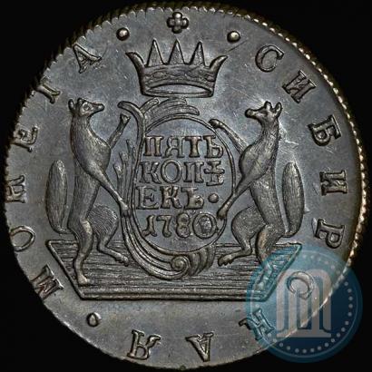 Picture 5 kopecks 1780 year КМ 