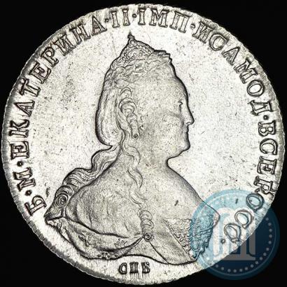 Picture 1 rouble 1786 year СПБ-ЯА 