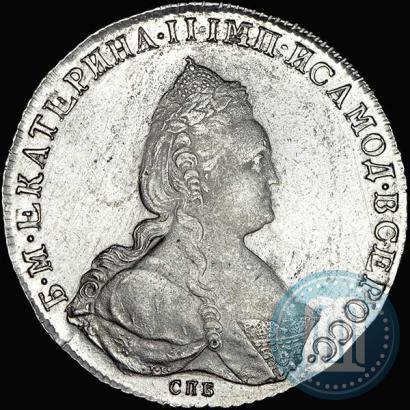 Picture 1 rouble 1787 year СПБ-ЯА 