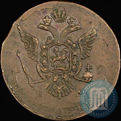 Фото 5 копеек 1787 года ЕМ 