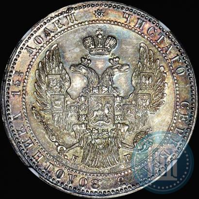 Picture 3/4 roubles - 5 złotych 1834 year НГ 