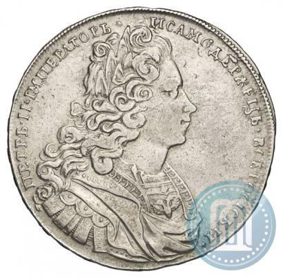 Picture 1 rouble 1727 year  "Moscow type"