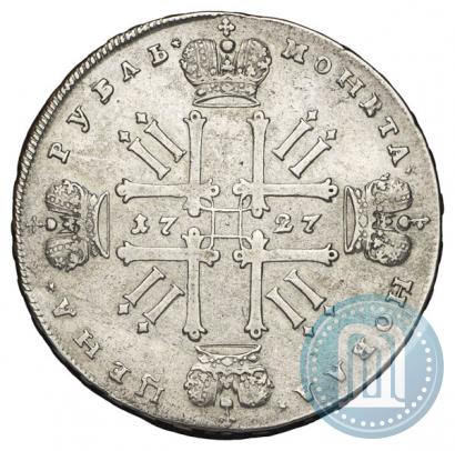 Picture 1 rouble 1727 year  "Moscow type"