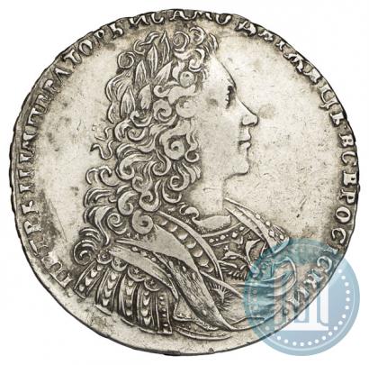 Фото 1 рубль 1729 года  "Тип 1728"