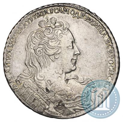 Фото 1 рубль 1730 года  
