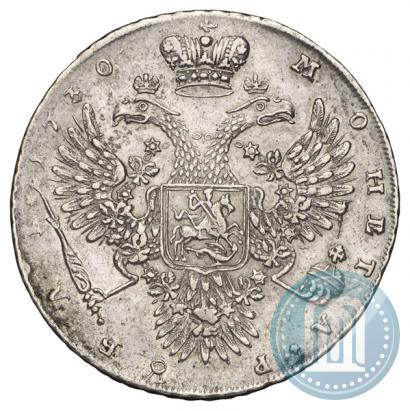 Фото 1 рубль 1730 года  