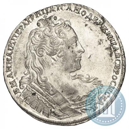 Фото 1 рубль 1730 года  