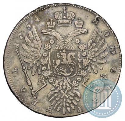 Picture 1 rouble 1734 year  "Type of 1734"