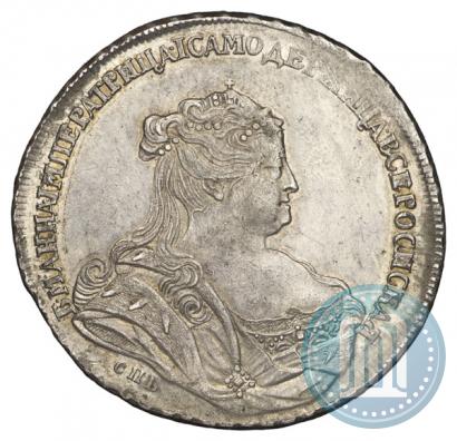 Picture 1 rouble 1738 year СПБ "Petersburg type"